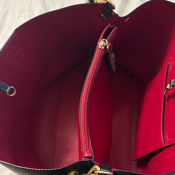 Ralph Lauren Black Leather Tote Bag - Picture 7 of 7